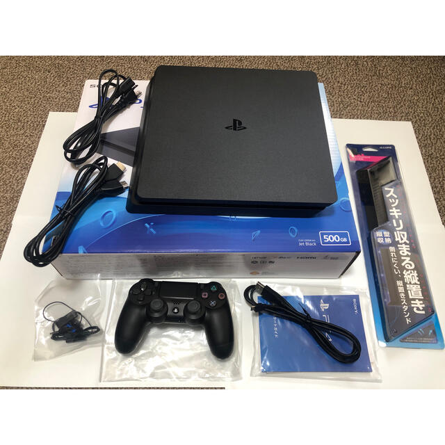 充実の品 PlayStation4 - PS4 ジェットブラック 500GB 家庭用ゲーム機本体