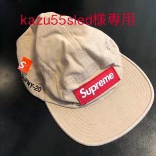 シュプリーム(Supreme)の2020ss シュプリーム MilitaryCampCap ベージュ(キャップ)