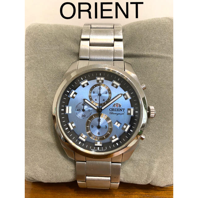 ORIENT(オリエント)のORIENT 腕時計 クオーツ クロノグラフ Neo 70’s スカイブルー メンズの時計(腕時計(アナログ))の商品写真