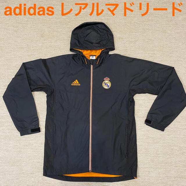 adidas(アディダス)のadidas レアルマドリード トレーニングジャケット メンズ Mサイズ スポーツ/アウトドアのサッカー/フットサル(ウェア)の商品写真