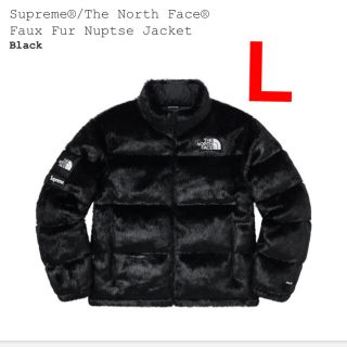 シュプリーム(Supreme)のSupreme The North Face Faux Fur Nuptse L(ダウンジャケット)