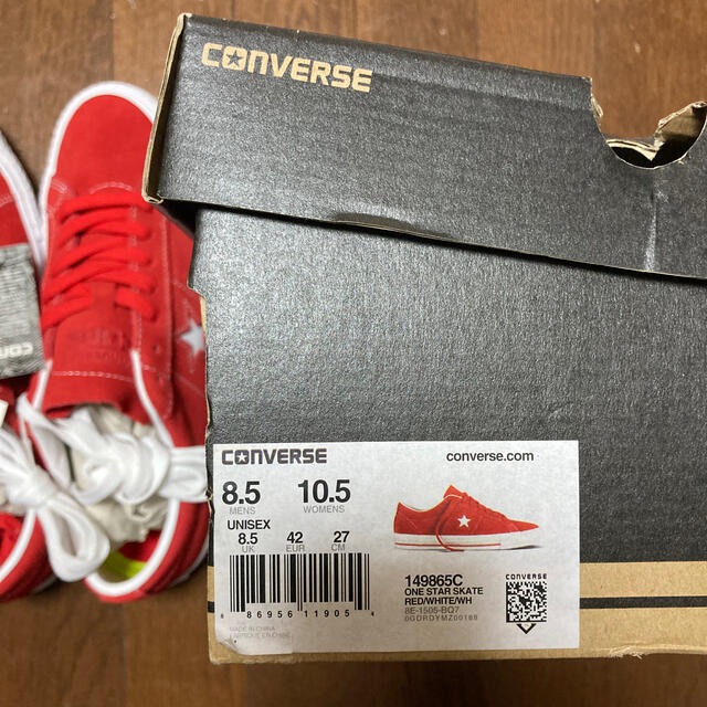 CONVERSE(コンバース)のconverse One Star Red 27cm メンズの靴/シューズ(スニーカー)の商品写真