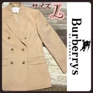 バーバリー(BURBERRY)のBurberry バーバリー　ベージュ　コート　ジャケット　Lサイズ(スプリングコート)