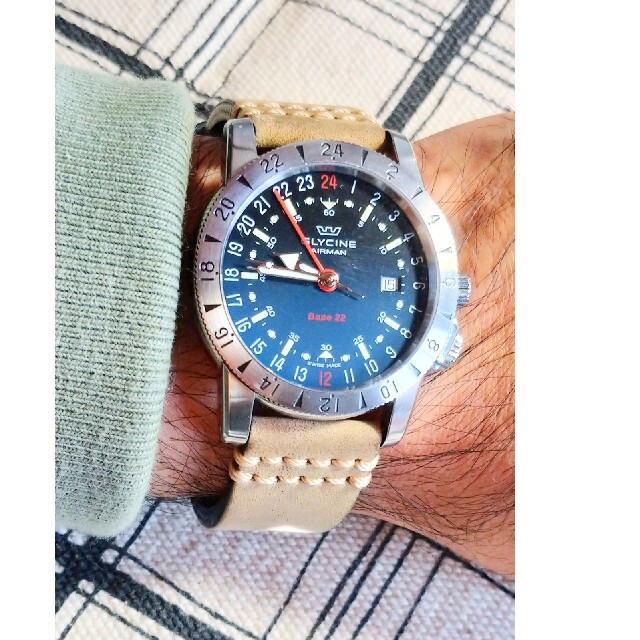 GLYCINE(グリシン)のsuzu様専用    グリシン 腕時計  メンズの時計(腕時計(アナログ))の商品写真
