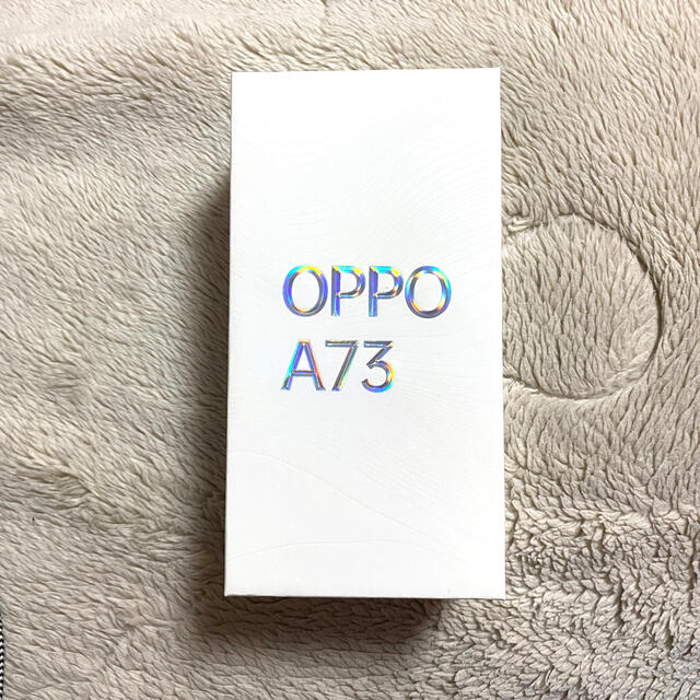 新品未開封　OPPO A73 ネービーブルー　SIMフリー