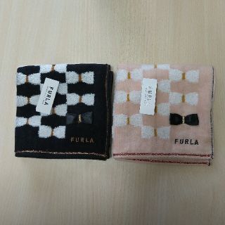 フルラ(Furla)のpii様専用フルラ　タオルハンカチ　2枚　新品　㉖(ハンカチ)