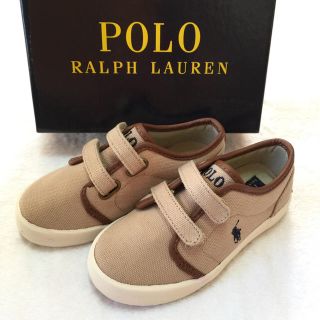 ポロラルフローレン(POLO RALPH LAUREN)の新品☆キャンバス スニーカー(スニーカー)