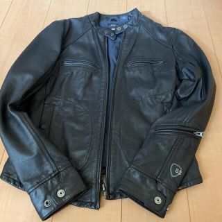 G STAR RAW ライダース　牛革　中綿　レディース　メンズ