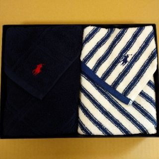 ポロラルフローレン(POLO RALPH LAUREN)のフェイスタオル　２枚セット(タオル/バス用品)