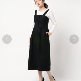 ローリーズファーム(LOWRYS FARM)の新品♡LOWRYSFARM ローリーズファーム マエボタンキャミワンピース(ロングワンピース/マキシワンピース)