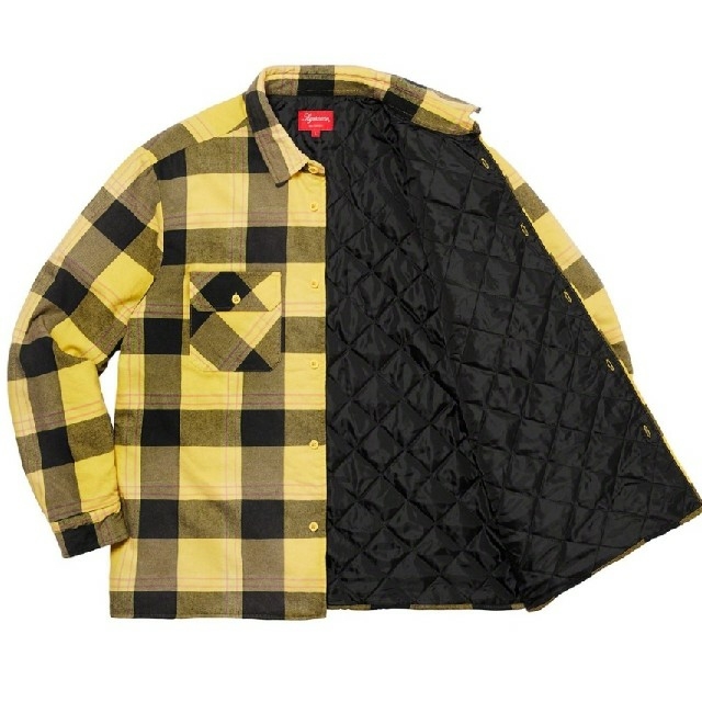 L Supreme Quilted Flannel Shirt