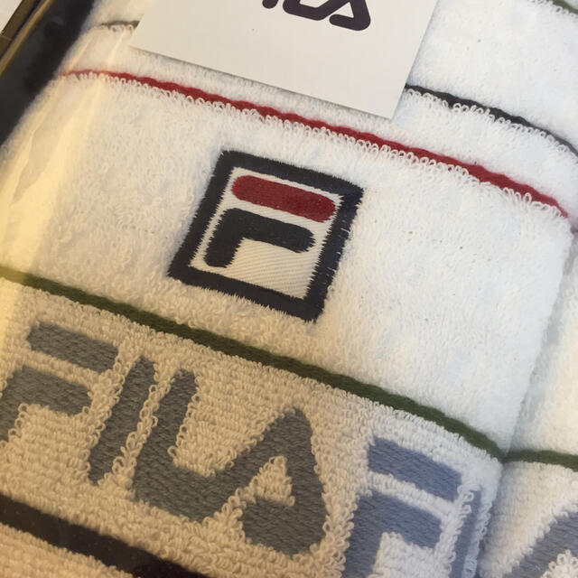 FILA(フィラ)の【新品】FILA ウォッシュタオル 2枚セット インテリア/住まい/日用品の日用品/生活雑貨/旅行(タオル/バス用品)の商品写真