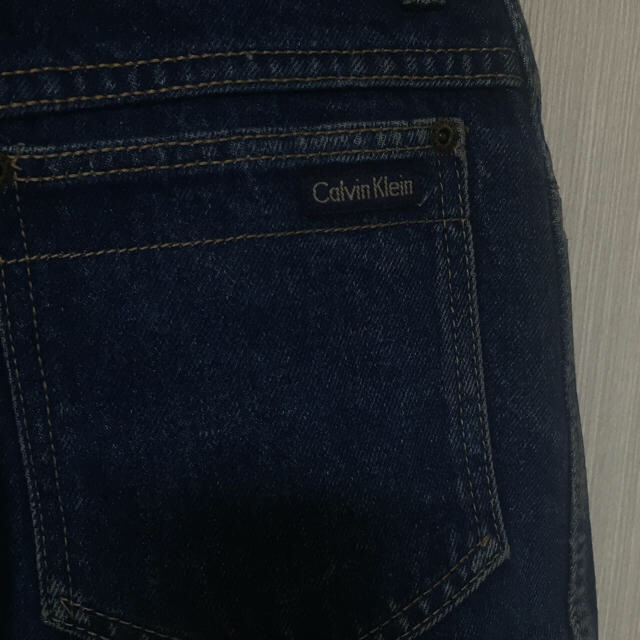 Calvin Klein(カルバンクライン)のcalvin klein 90s シンプル デニムスカート レディースのスカート(ミニスカート)の商品写真