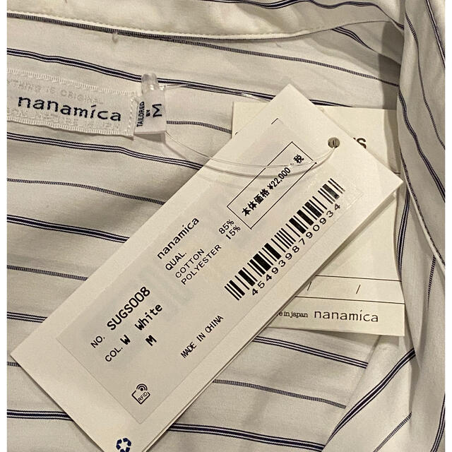 nanamica(ナナミカ)のnanamica ビッグ ボタンダウン ストライプ シャツ ナナミカ メンズのトップス(シャツ)の商品写真