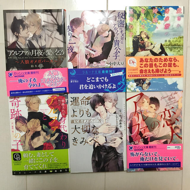 オメガバース小説まとめ売り - 本 オメガバース小説まとめ売り - 本