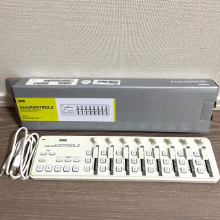 コルグ(KORG)の【ほぼ新品】KORG nanoKONTROL2 ホワイト(MIDIコントローラー)