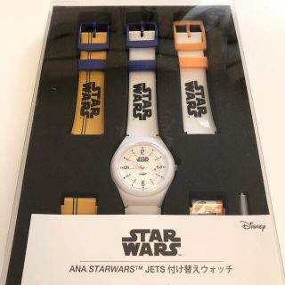 エーエヌエー(ゼンニッポンクウユ)(ANA(全日本空輸))のANA スターウォーズジェット 限定付け替えウォッチ(腕時計(アナログ))