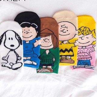 ピーナッツ(PEANUTS)の【新品】スヌーピー ★靴下5枚セット(ソックス)