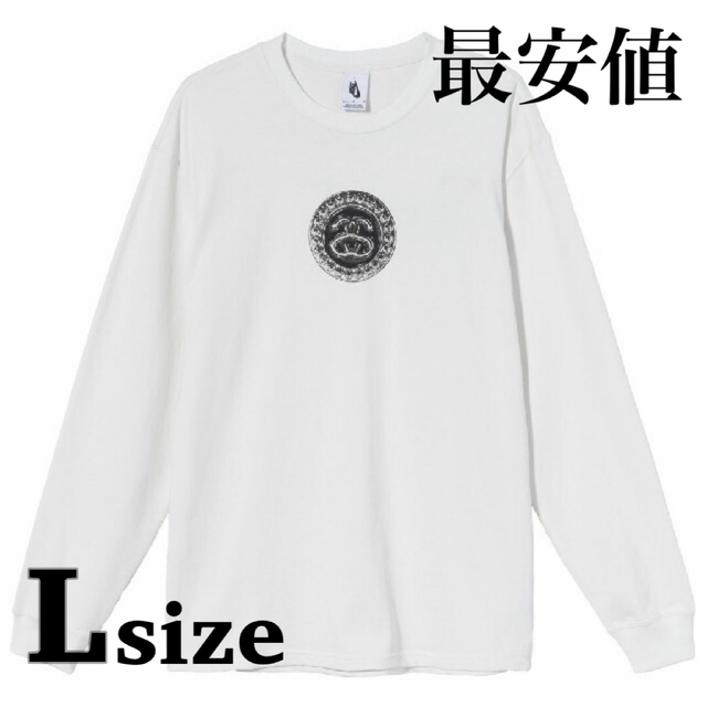 STÜSSY / NIKE SS LINK LS TEE - WHITE