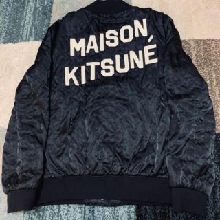 MAISON KITSUNE' - メゾンキツネ ブルゾン S 黒の通販 by haru's shop