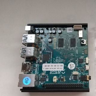 ODROID N2 (4GB)クリアケースと電源付き(PCパーツ)