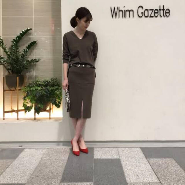 L'Appartement DEUXIEME CLASSE(アパルトモンドゥーズィエムクラス)の新品未使用☆ ニットセットアップ（Whim Gazette） レディースのレディース その他(セット/コーデ)の商品写真