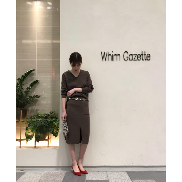 L'Appartement DEUXIEME CLASSE(アパルトモンドゥーズィエムクラス)の新品未使用☆ ニットセットアップ（Whim Gazette） レディースのレディース その他(セット/コーデ)の商品写真