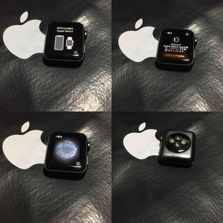アップルウォッチ(Apple Watch)のApple watch  series 3 38㎜ GPS +セルラーモデル(スマートフォン本体)
