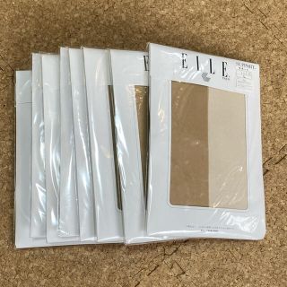 エル(ELLE)の9【送料込/新品】8セットELLE エル ライトブラウン ストッキングLサイズ(タイツ/ストッキング)