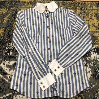 ヴィヴィアンウエストウッド(Vivienne Westwood)のVivienne Westwood ストライプシャツ(シャツ/ブラウス(長袖/七分))