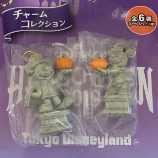 ディズニー(Disney)のディズニー　ハロウィン　チャーム　ミッキー  ミニー(キャラクターグッズ)