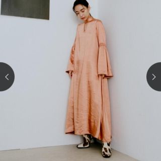 アメリヴィンテージ(Ameri VINTAGE)のMARTE Silky Long Dress(ロングワンピース/マキシワンピース)