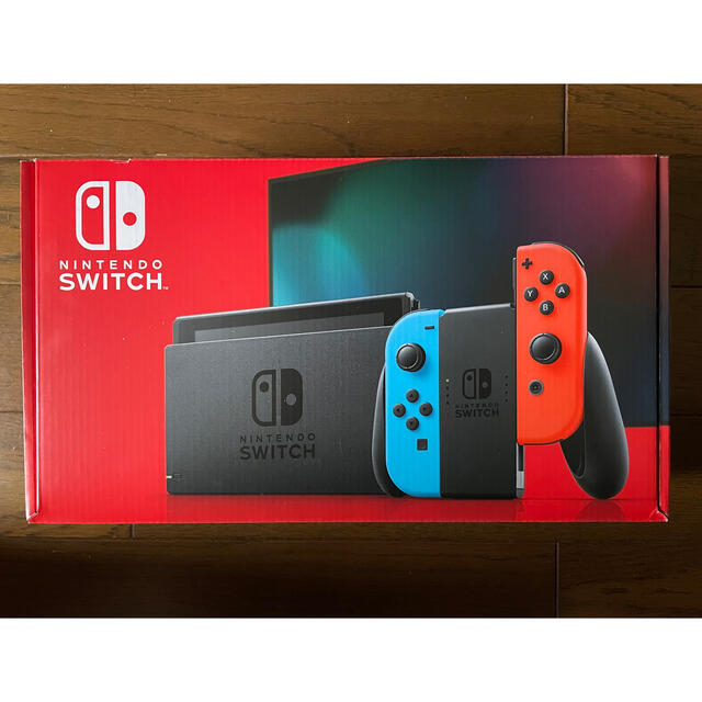 任天堂スイッチ本体ネオンブルーレッドニンテンドー　新品未開封