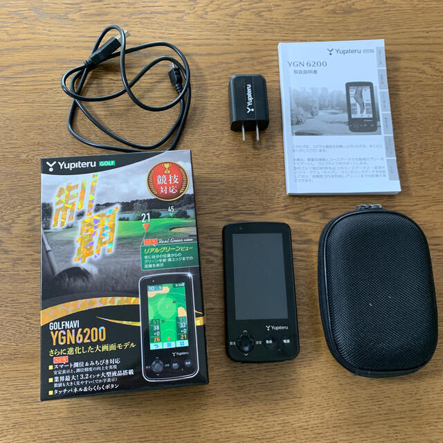 ユピテル GPSゴルフナビ YGN6200 2022年春の 60.0%OFF www.gold