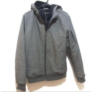 トミーヒルフィガー(TOMMY HILFIGER)の■ドラゴン様　  トミーヒルフィガー ダウンジャケット メンズ グレー 冬物(ダウンジャケット)