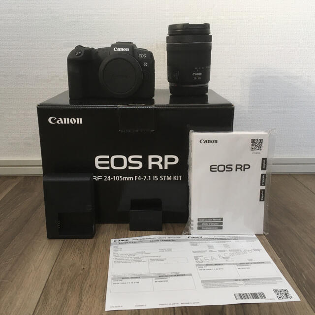 ミラーレス一眼新品！！EOS RP RF24-105 IS STM レンズキット