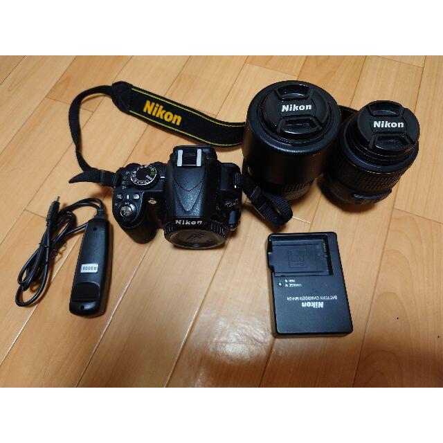 Nikon - Nikon デジタル一眼レフカメラ D3100 200mmダブルズームキット