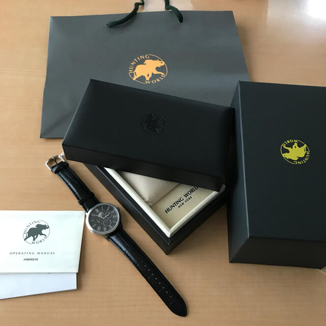 HUNTING WORLD(ハンティングワールド)のHUNTING WORLD 時計 プレゼントに メンズの時計(腕時計(アナログ))の商品写真