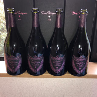 ドンペリニヨン(Dom Pérignon)のドンペリ・ピンク・ロゼ・2006☆空瓶4本、空箱3箱！(シャンパン/スパークリングワイン)