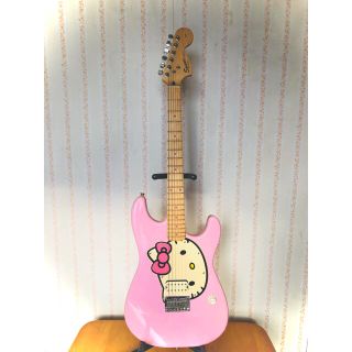 フェンダー(Fender)の【とし様専用】Hello kitty✖️fender ギター(エレキギター)