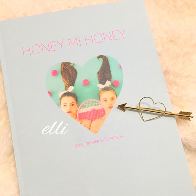 Honey mi Honey(ハニーミーハニー)のハートアローヘアピン♡今季カタログ付き レディースのヘアアクセサリー(ヘアピン)の商品写真