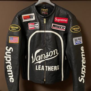 シュプリーム(Supreme)のSupreme /Vanson Leather Star Jacket L(レザージャケット)