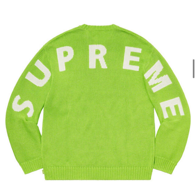 supreme  backlogo sweater M