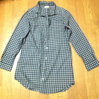 ユニクロ(UNIQLO)のユニクロ☆ロングチェックシャツ(シャツ/ブラウス(長袖/七分))