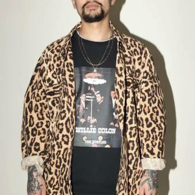 即完売 WACKO MARIA LEOPARD ARMY SHIRT ワコマリア 格安販売中 www