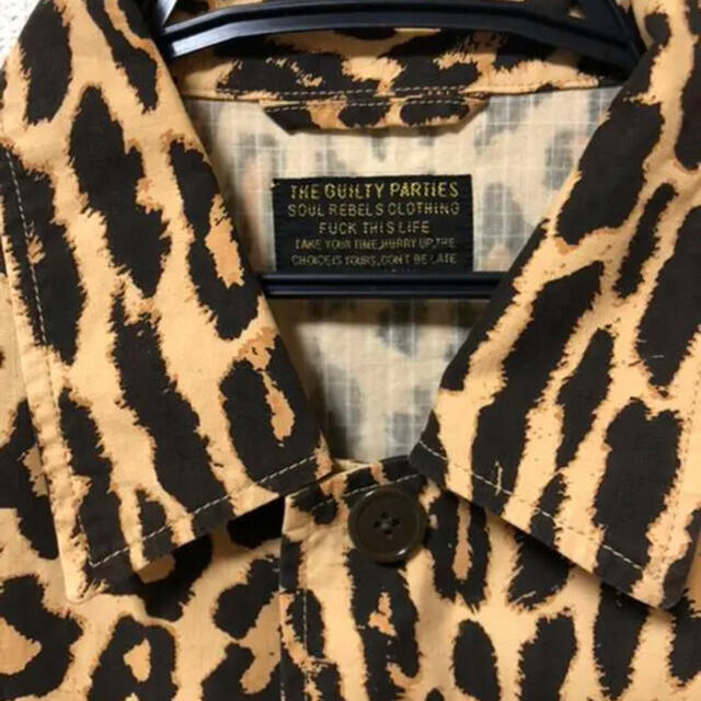 即完売　WACKO MARIA LEOPARD ARMY SHIRT ワコマリア