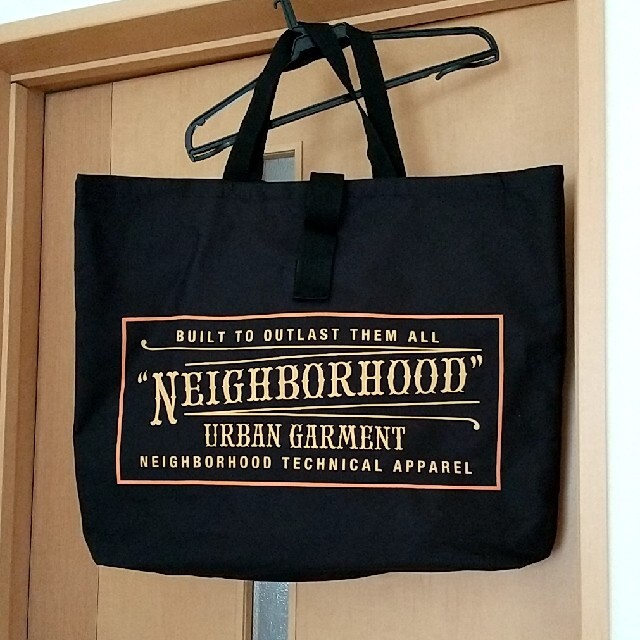 NEIGHBORHOOD(ネイバーフッド)のNEIGHBORHOOD トートバッグ黒 メンズのバッグ(トートバッグ)の商品写真