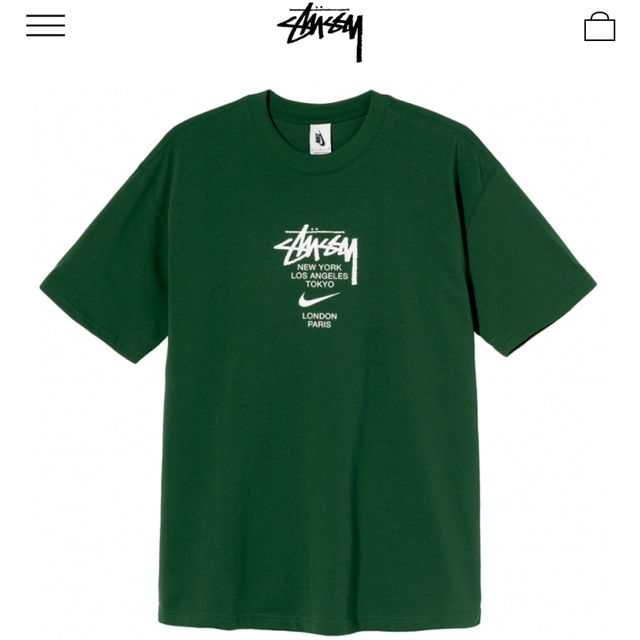 STUSSY(ステューシー)のSTUSSY  NIKE INTERNATIONAL TEE メンズのトップス(Tシャツ/カットソー(半袖/袖なし))の商品写真