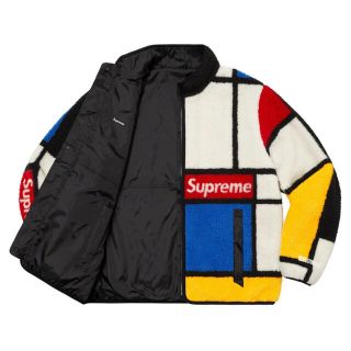 シュプリーム(Supreme)のsupreme  reversible colorblocked fleece (ブルゾン)