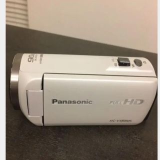 パナソニック(Panasonic)の美品　Panasonic HC-V480MS-W(コンパクトデジタルカメラ)